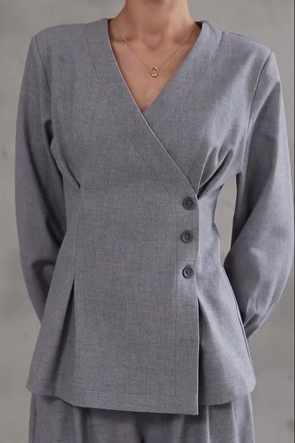 Ensemble Gris Élégant